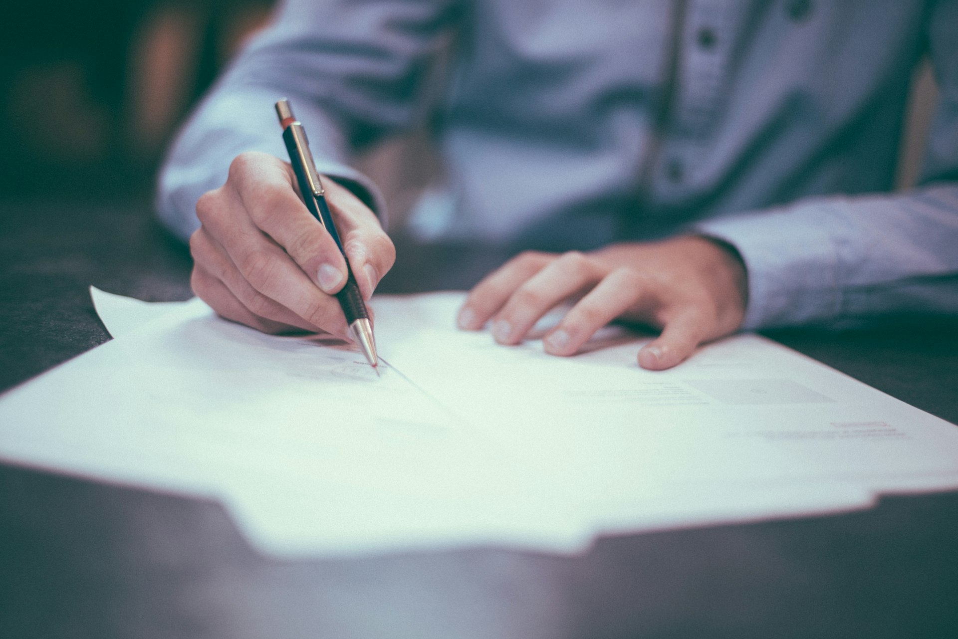 Signatures on facility documentation