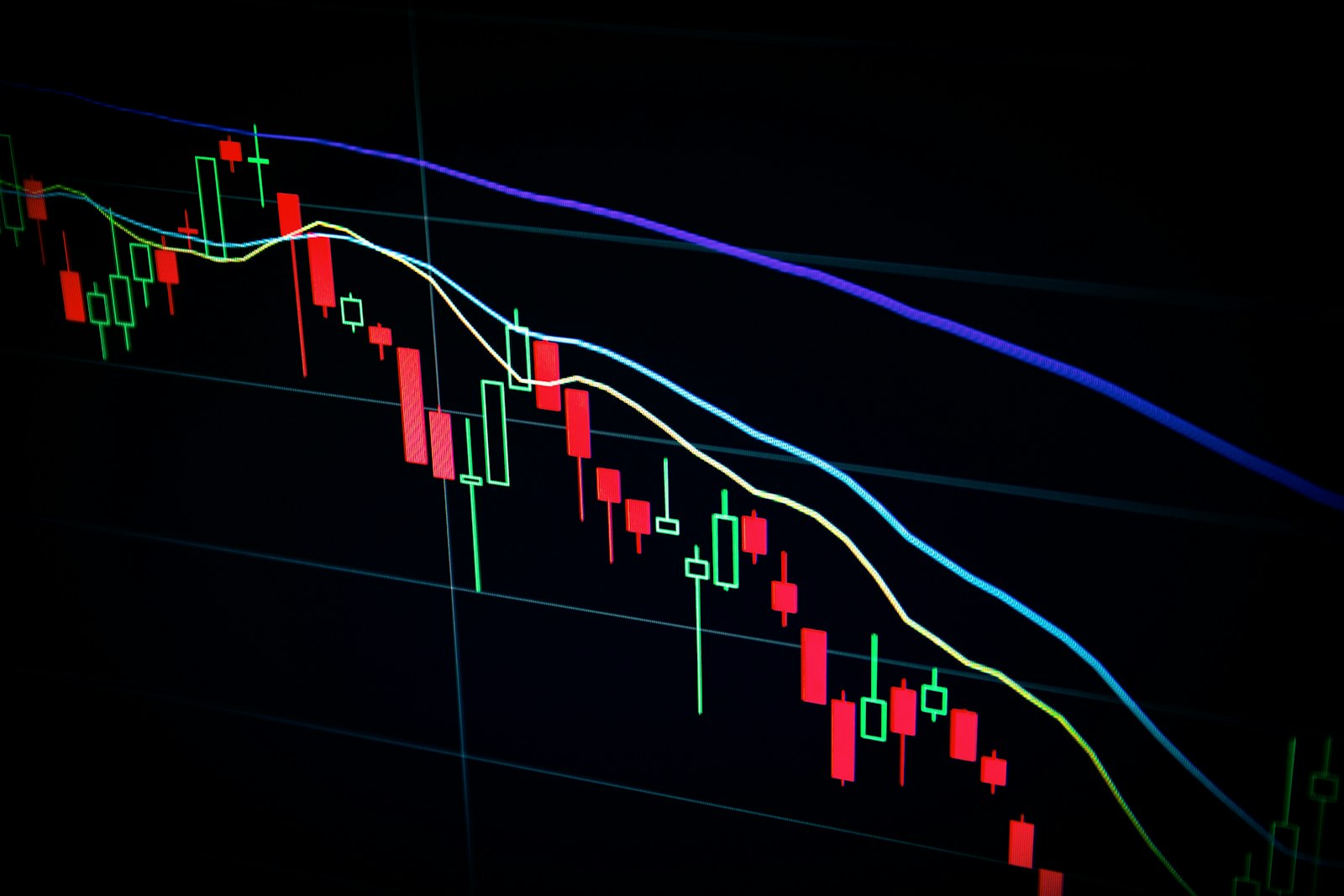 Currency markets displayed on a trading screen